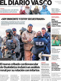Portada El Diario Vasco 2026-01-06