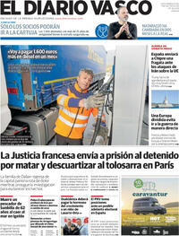 Portada El Diario Vasco 2026-03-06