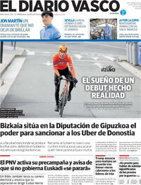 Portada El Diario Vasco 2026-04-06