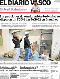 Portada El Diario Vasco 2026-05-06