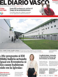 Portada El Diario Vasco 2026-06-07