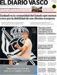 Portada El Diario Vasco 2026-08-07
