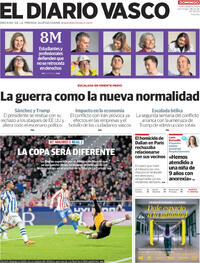 Portada El Diario Vasco 2026-03-08