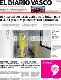 Portada El Diario Vasco 2026-05-08