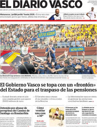 Portada El Diario Vasco 2026-07-08