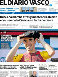 Portada El Diario Vasco 2026-04-10