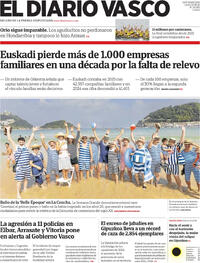 Portada El Diario Vasco 2026-08-10
