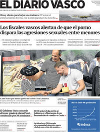 Portada El Diario Vasco 2026-09-10