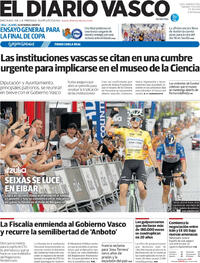 Portada El Diario Vasco 2026-04-11