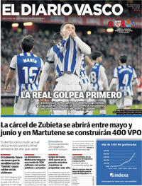 Portada El Diario Vasco 2026-02-12
