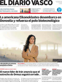 Portada El Diario Vasco 2026-03-13