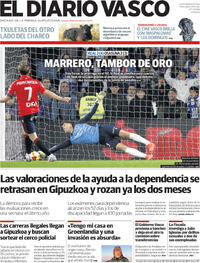 Portada El Diario Vasco 2026-01-14