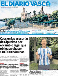 Portada El Diario Vasco 2026-04-14