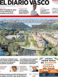 Portada El Diario Vasco 2026-06-14