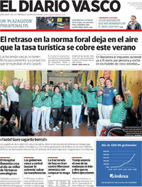 Portada El Diario Vasco 2026-01-15
