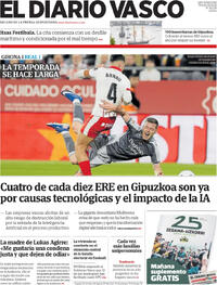 Portada El Diario Vasco 2026-05-15