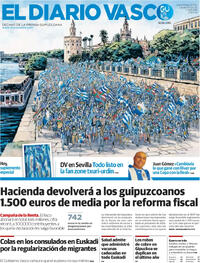 Portada El Diario Vasco 2026-04-16
