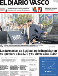 Portada El Diario Vasco 2026-09-17