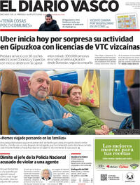 Portada El Diario Vasco 2026-02-18
