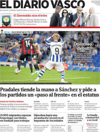 Portada El Diario Vasco 2026-09-18