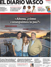 Portada El Diario Vasco 2026-10-18
