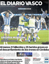 Portada El Diario Vasco 2026-01-19