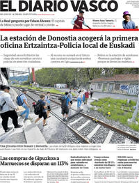Portada El Diario Vasco 2026-08-19