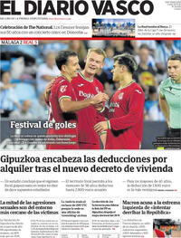 Portada El Diario Vasco 2026-10-19