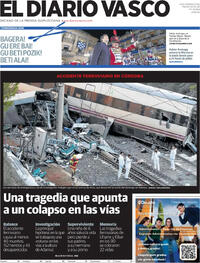 Portada El Diario Vasco 2026-01-20