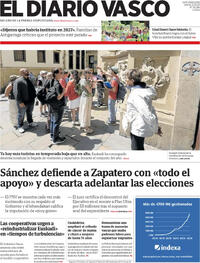 Portada El Diario Vasco 2026-05-21