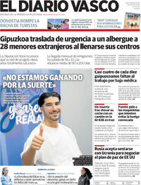 Portada El Diario Vasco 2026-01-23