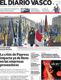 Portada El Diario Vasco 2026-02-24