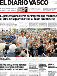 Portada El Diario Vasco 2026-04-24