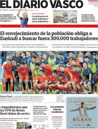 Portada El Diario Vasco 2026-05-24