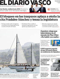 Portada El Diario Vasco 2026-07-24