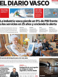 Portada El Diario Vasco 2026-01-25