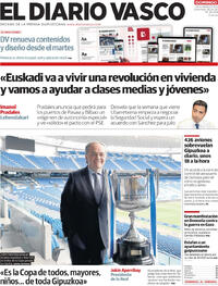 Portada El Diario Vasco 2026-04-26