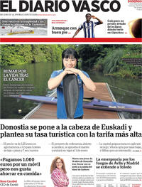 Portada El Diario Vasco 2026-07-26