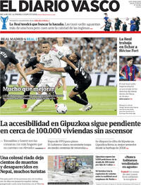 Portada El Diario Vasco 2026-08-27