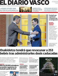 Portada El Diario Vasco 2026-01-28