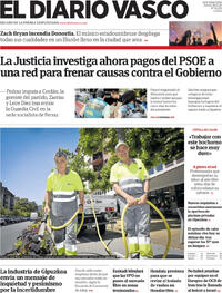 Portada El Diario Vasco 2026-05-28