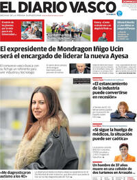 Portada El Diario Vasco 2026-03-29