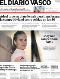 Portada El Diario Vasco 2026-05-29
