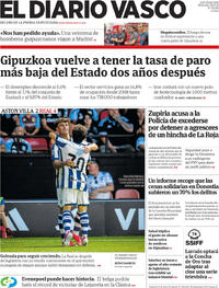 Portada El Diario Vasco 2026-07-29