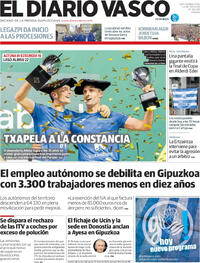 Portada El Diario Vasco 2026-03-30