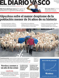 Portada El Diario Vasco 2026-04-30
