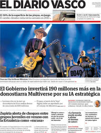 Portada El Diario Vasco 2026-05-30