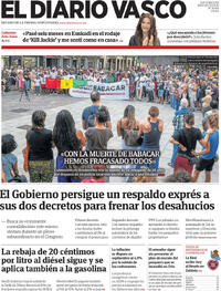 Portada El Diario Vasco 2026-09-30
