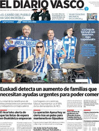 Portada El Diario Vasco 2026-03-31