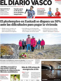 Portada El Diario Vasco 2026-05-31